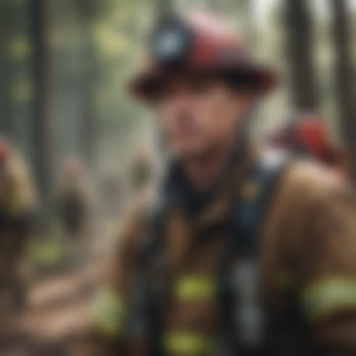 Firefighter training academy