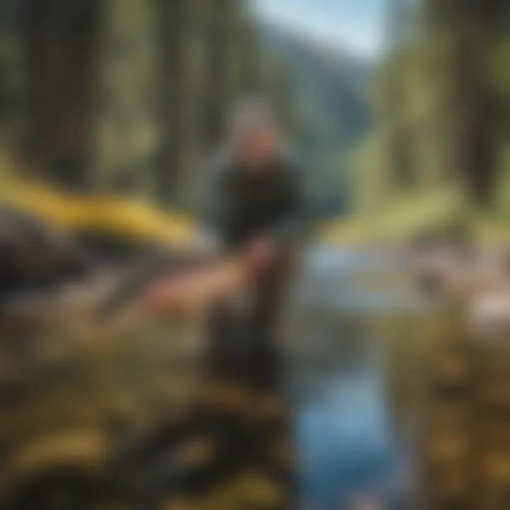 Fly Fishing in South Fork Colorado