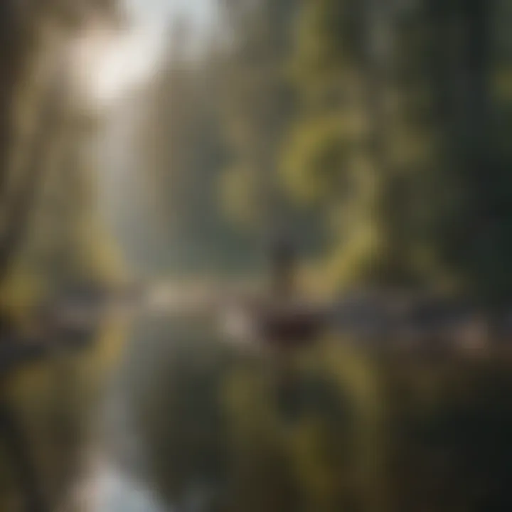 Fly Fishing in Redfish River at Redfish Lodge