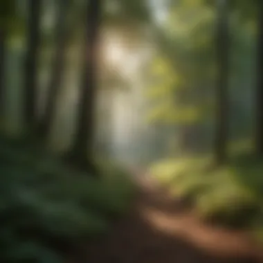 Foliage Abundance in Forest