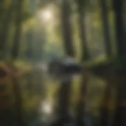 Forest Canopy Reflection