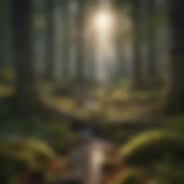 Ecosystem Harmony Below Forest Floor Diversity