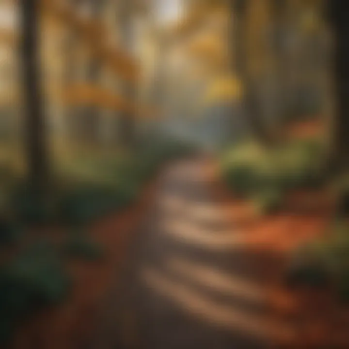 Forest Park Trail in Autumn