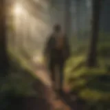 Forest Ranger patrolling the wilderness