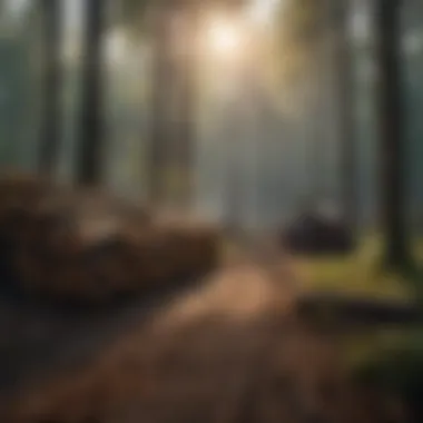 Eco-friendly Harvesting Forest regeneration after sustainable wood harvesting