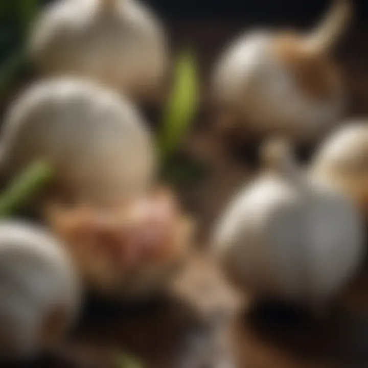 The Intricacies of Fresh Garlic Bulbs Garlic bulbs and cloves