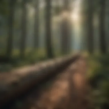 Forest management illustrated through GIS mapping