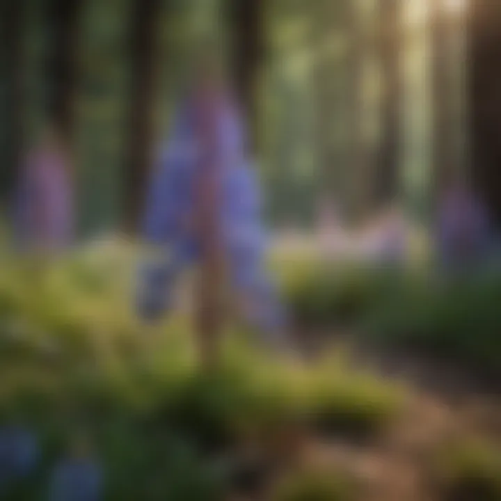 Lupine Flowering Stages Visualized