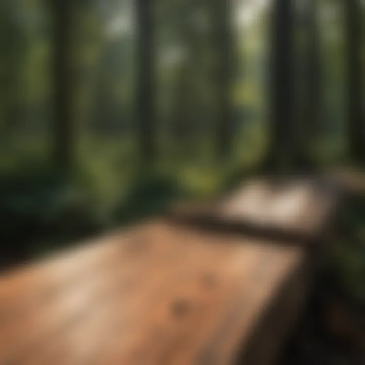 Products crafted from Gilmer Hardwoods in various applications.