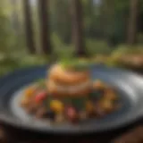 Gourmet Culinary Creation at Los Pinos