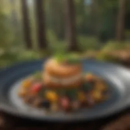 Gourmet Culinary Creation at Los Pinos