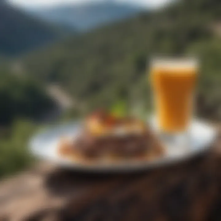 Culinary Delights at Altitude Gourmet Snacks and Drinks on Boutique Air Flight