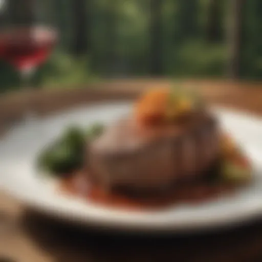 Savor the Rich Flavors of our Gourmet Steak Dish Gourmet Steak Dish