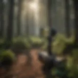 GPS technology mapping Western forest conservation