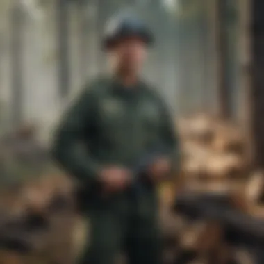 Guarding against illegal logging activities