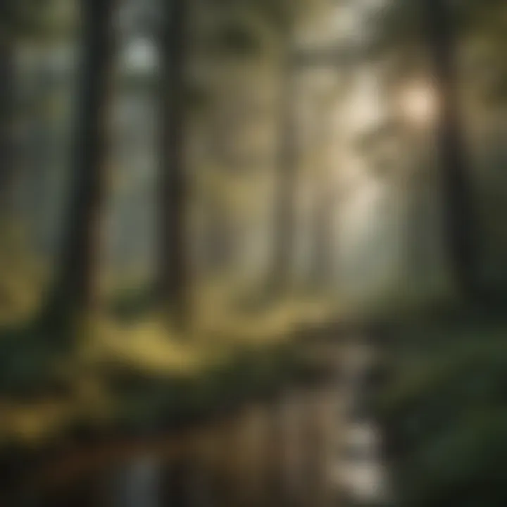 Harmony of Wildlife in Forest Habitat Harmony of Wildlife in Forest Habitat