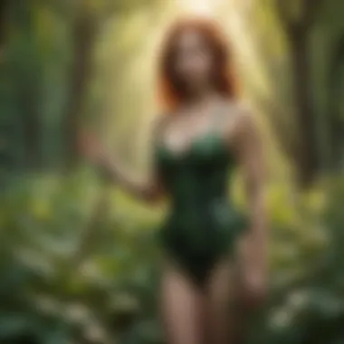 Healthy Green Garden without Poison Ivy