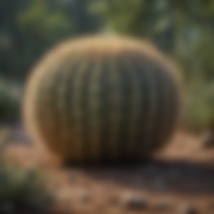 Hedge Cactus Adaptation to Arid Climate