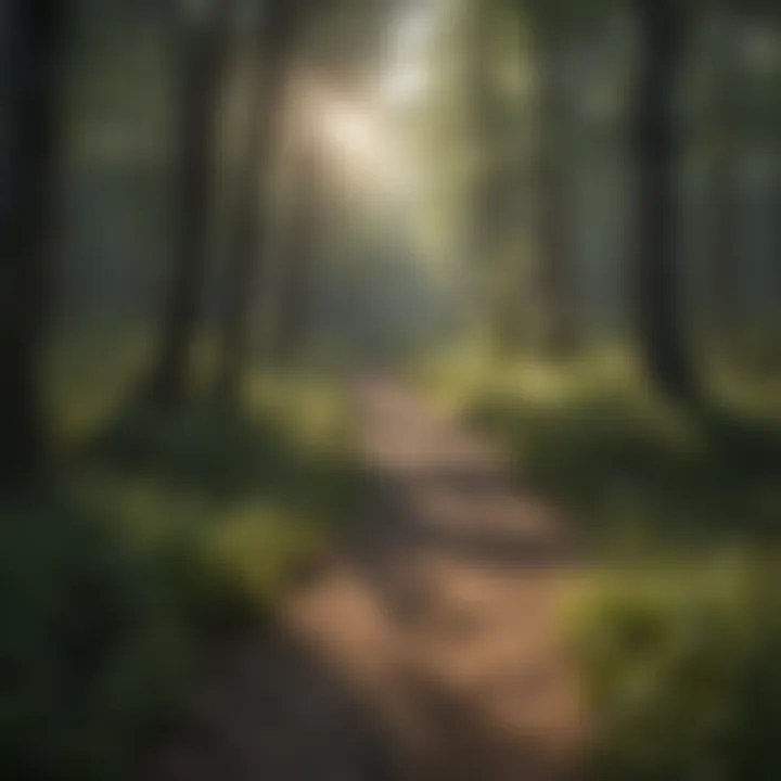 Hiking Trail at Black River Horse Camp