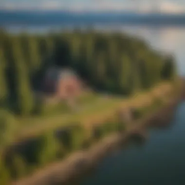 Historic Fort Vancouver overlooking Columbia River Historic Fort Vancouver overlooking Columbia River
