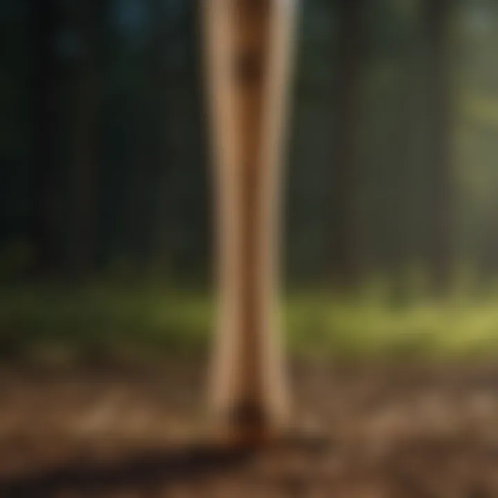 Historical significance of plain baseball bats
