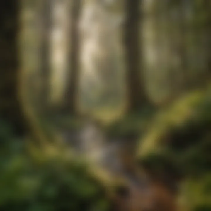 Diverse wildlife in the Hoh Rainforest