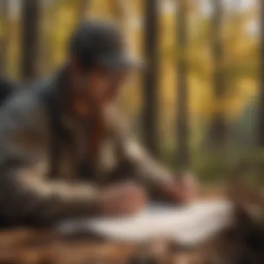 Hunter Studying Deer Lease Agreement Hunter Studying Deer Lease Agreement
