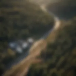 Aerial view of Idaho Power's service region