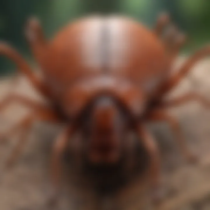 Detailed anatomy of a tick