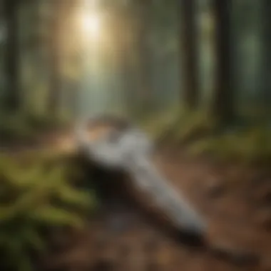 Accessing New Horizons Illuminated key symbolizing business access