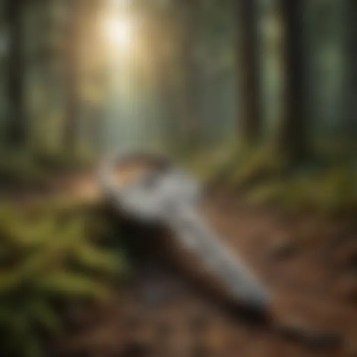 Accessing New Horizons Illuminated key symbolizing business access