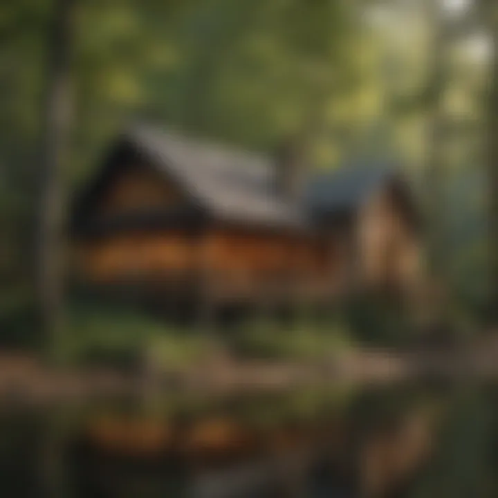 Luxurious accommodations at Indian Creek Resort