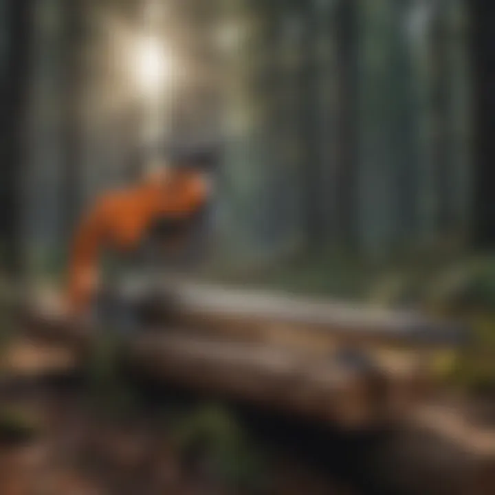Innovative design features of a one man crosscut saw