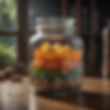 Revolutionizing Storage Solutions Innovative Glass Jar with Segmented Compartments