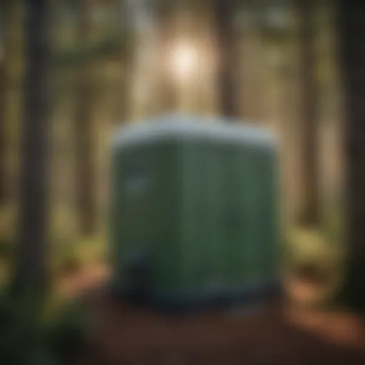Innovative Portable Toilet Design by R&R