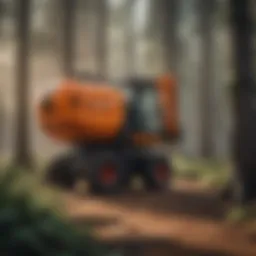 Revolutionary Tree Cutting Machine