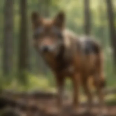 Interactive Red Wolf Sanctuary Tour