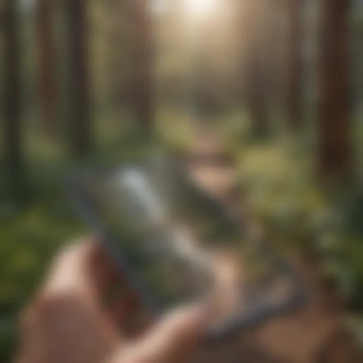 Interactive Trail Maps Feature Visualization