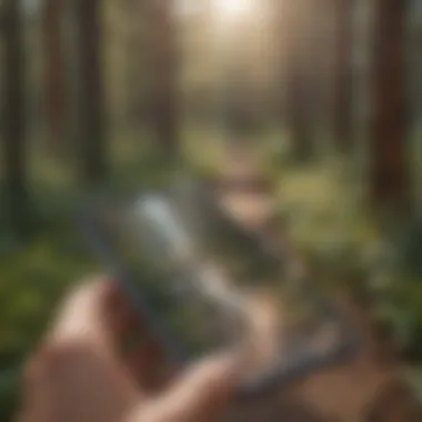 Immersive Trail Mapping Functionality of the Copper Mountain App Interactive Trail Maps Feature Visualization