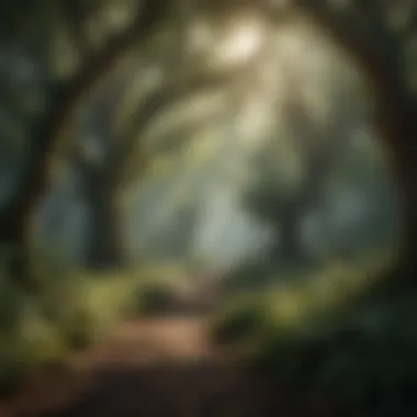 Ecosystem Harmony in the Otherland Canopy Interconnected ecosystem of the Otherland canopy