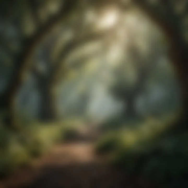 Ecosystem Harmony in the Otherland Canopy Interconnected ecosystem of the Otherland canopy