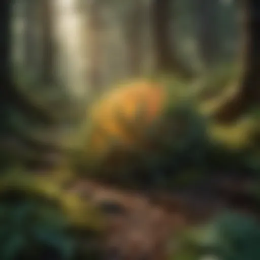 Illustration of intricate cellular processes