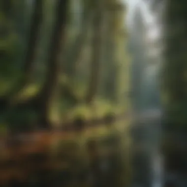 Stunning natural habitat of Coho salmon in Issaquah