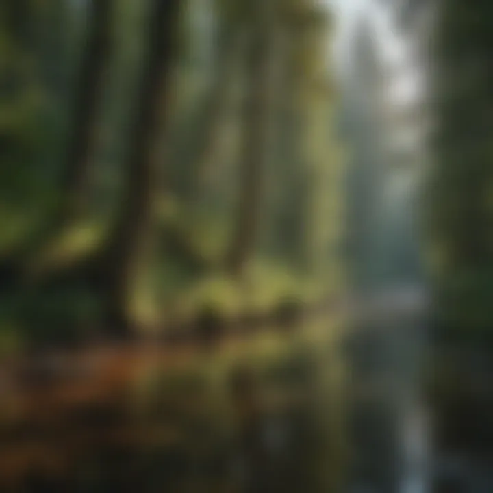 Stunning natural habitat of Coho salmon in Issaquah