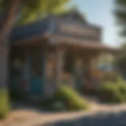 A quaint corner of Juniper General Store