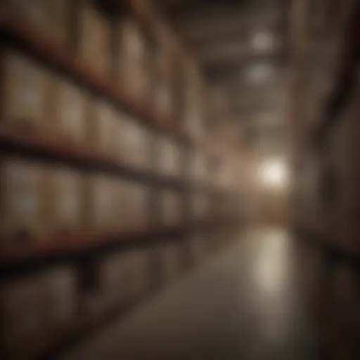 Illustration of intricate storage processes at Kaibab facilities