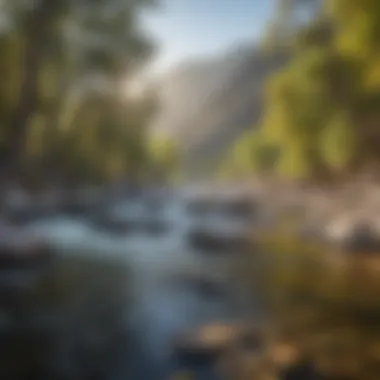 Breathtaking Landscape of Kernville Breathtaking landscape surrounding the river