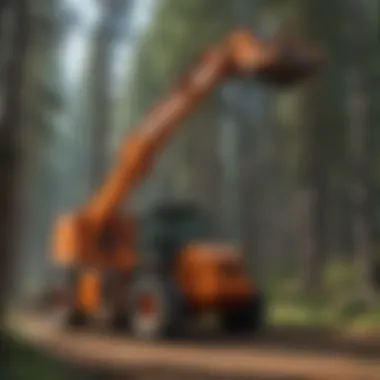 Innovative features of modern knuckleboom loaders showcased