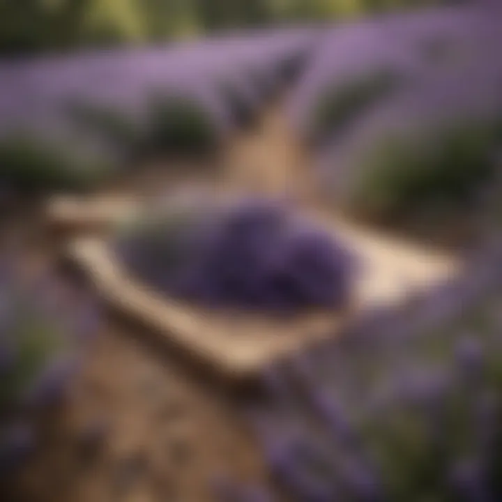 Illustration of Lavender Flowers