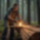 Innovative Timber Cutting Technique
